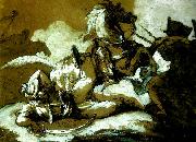charles emile callande mameluck desarconne oil painting on canvas
